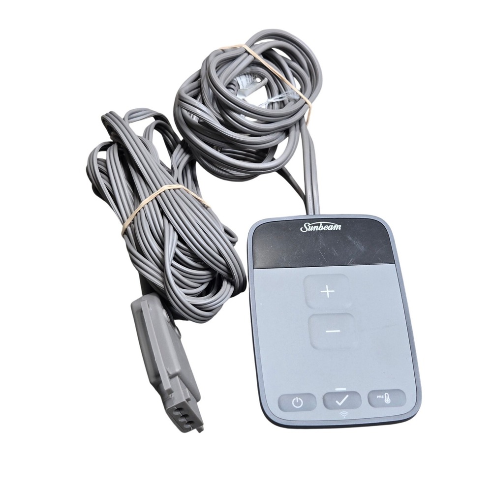 Sunbeam PP21 3 Pin Heated Blanket Controller Power Cord BCNTD-TF 120VAC 180W